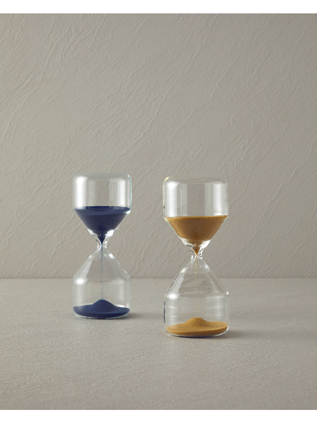 Elisa Cam Kum Saati Mavi-2