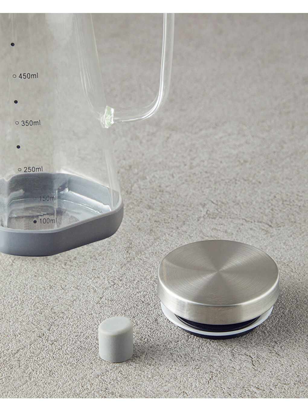 Renksiz Tinna Borosilikat Yağdanlık Şeffaf-2