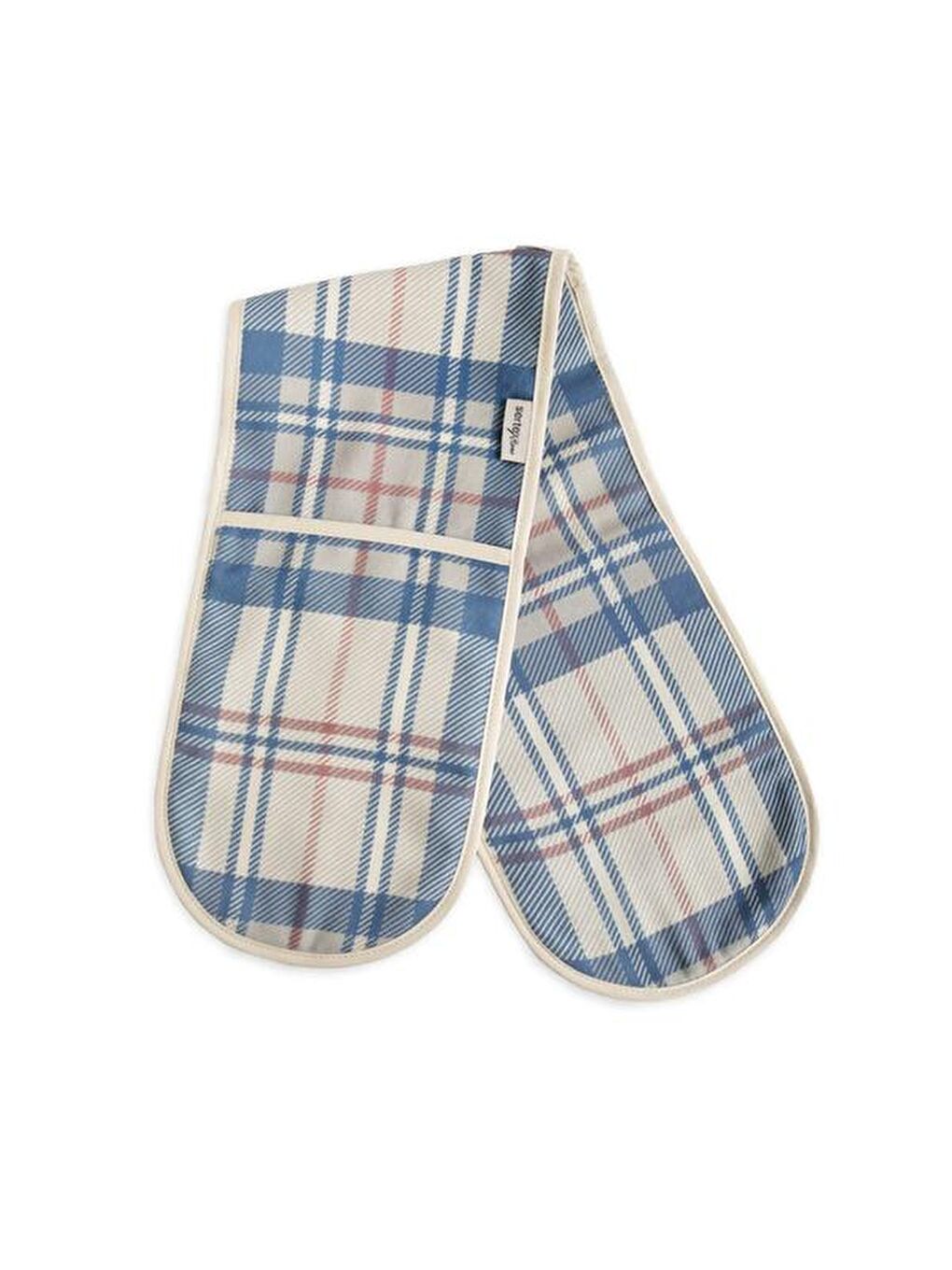 Karışık Ekose Desenli Fırın Eldiveni-1