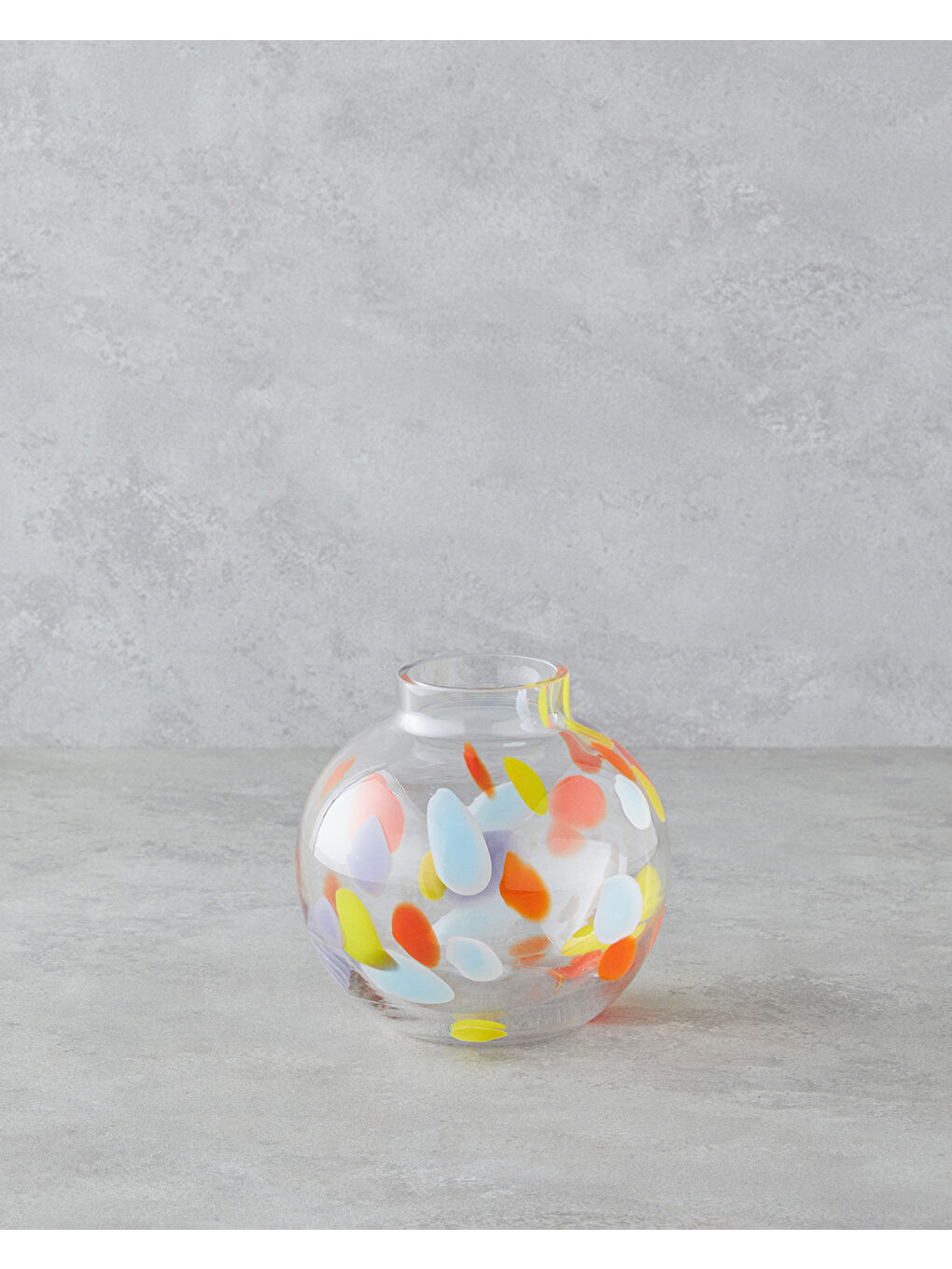 Beyaz Summer Vazo 16 cm Multicolor