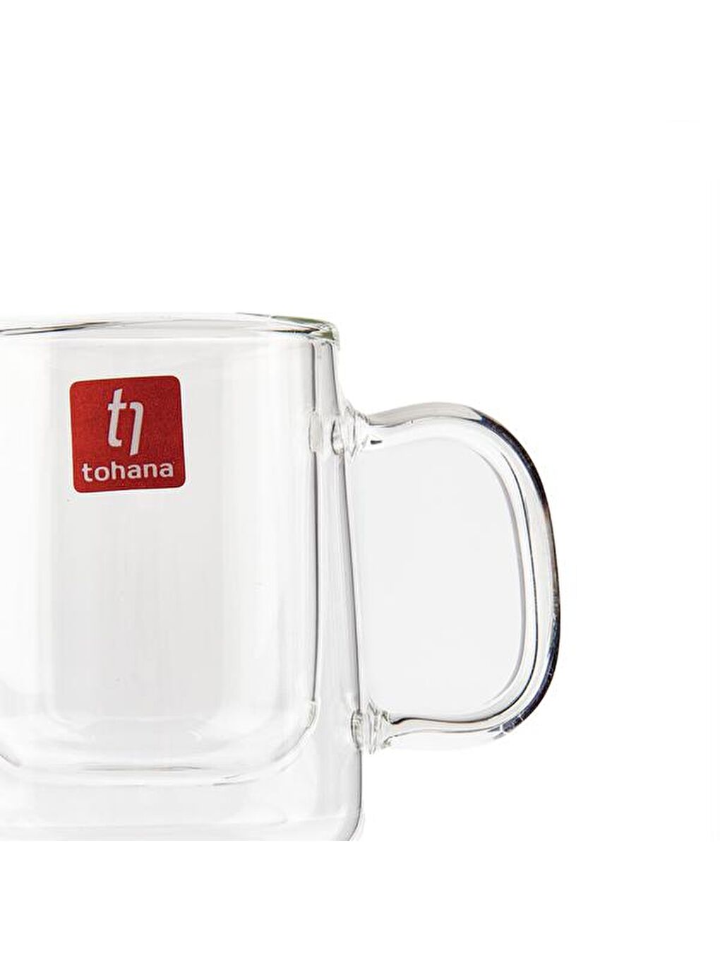 Renksiz Çift Cidarlı 2'li Cam Kahve Fincanı - Şeffaf - 100 ml-3