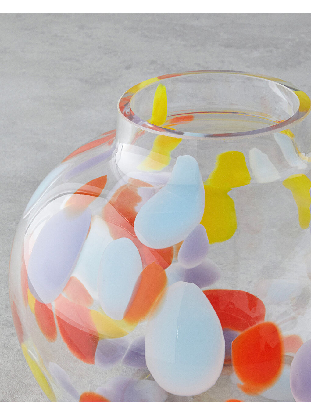 Beyaz Summer Vazo 16 cm Multicolor-1