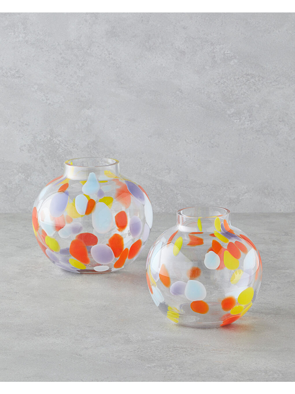 Beyaz Summer Vazo 16 cm Multicolor-2