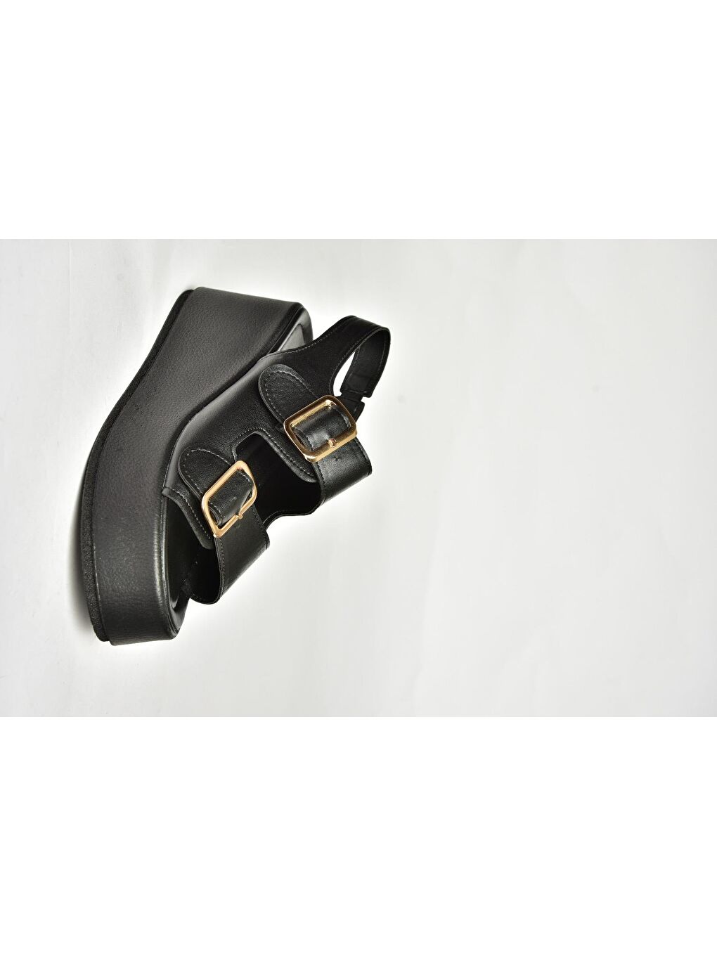 Siyah Kadın Dolgu Topuklu Ayakkabı U9464185-4