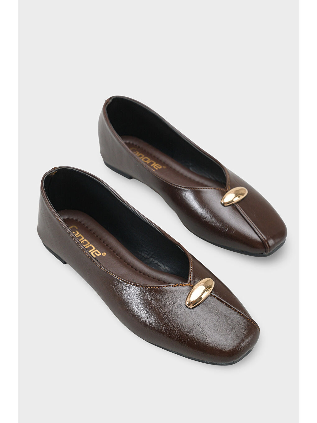 Kahverengi Carlynn Kadın Babet-1