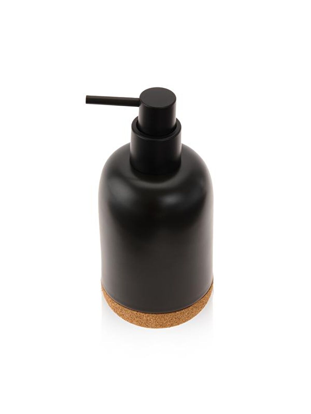 Mantar Tabanlı Sıvı Sabunluk - Siyah - 18x12 cm-1