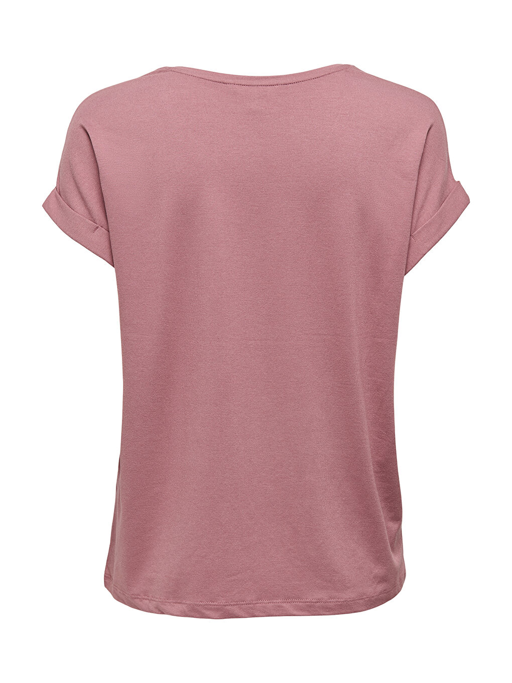 Bordo Regular Fit Bisiklet Yaka Onlmoster Kadın T Shirt 15106662-6