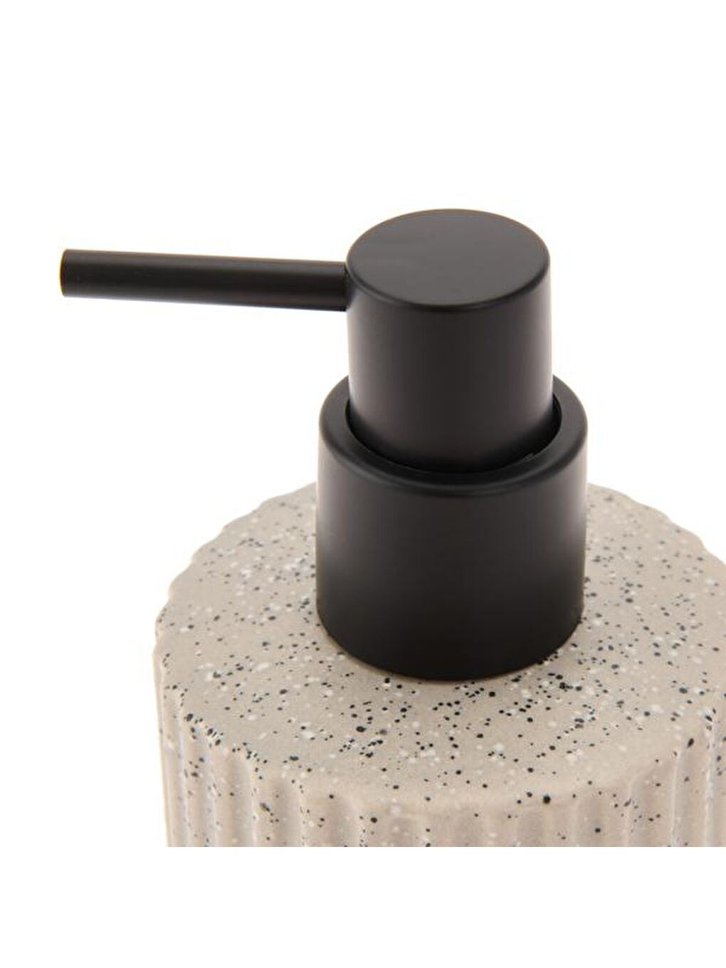 Doric Sıvı Sabunluk - Gri - 16x12 cm-3