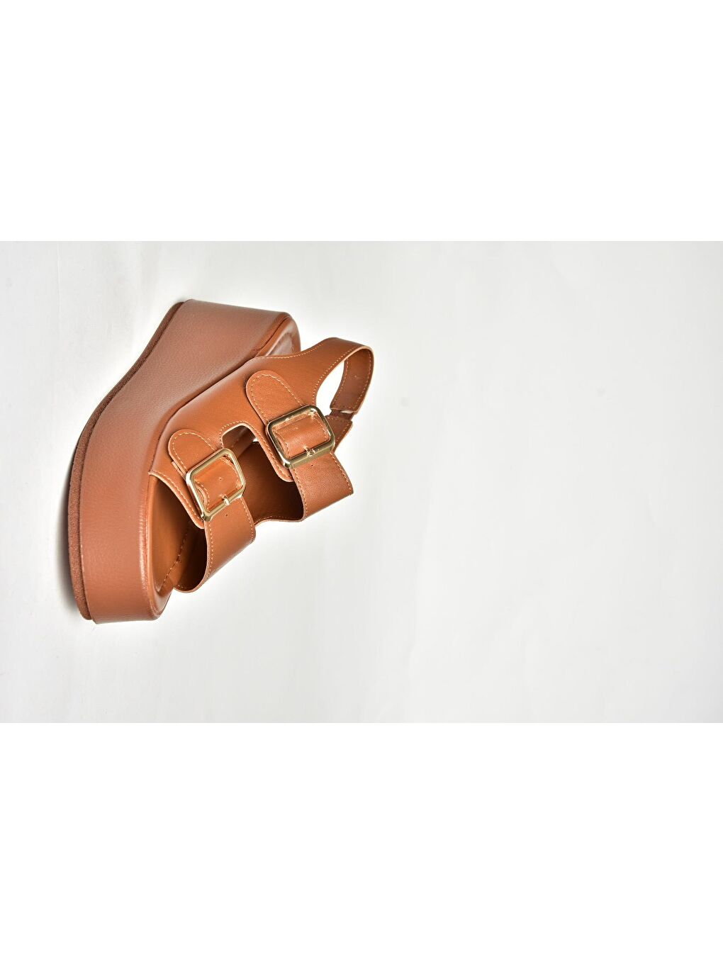 Kahverengi Taba Kadın Dolgu Topuklu Ayakkabı U9464185-4