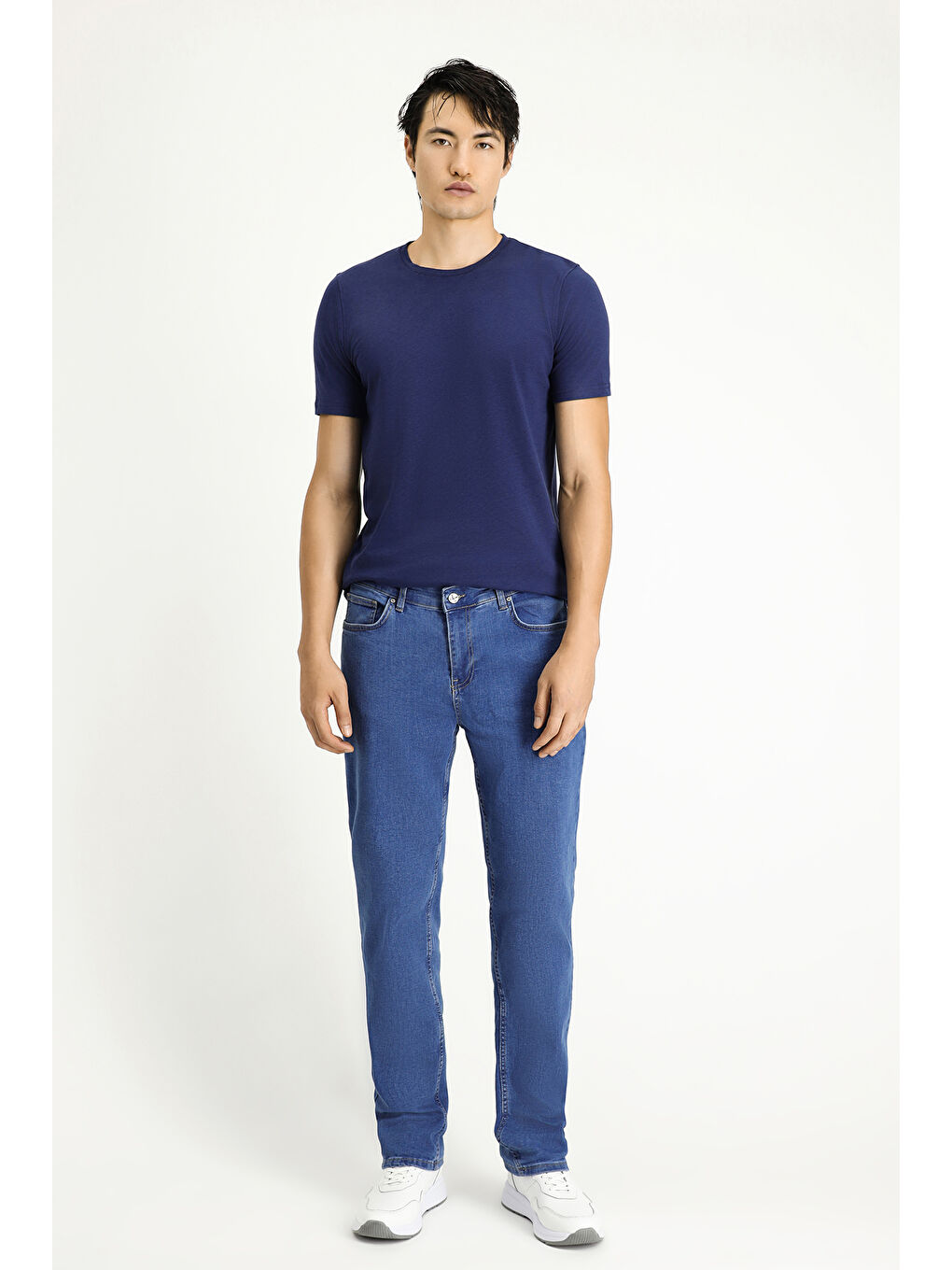 Mavi Slim Fit Dar Kesim Elastanlı Denim Pantolon-1