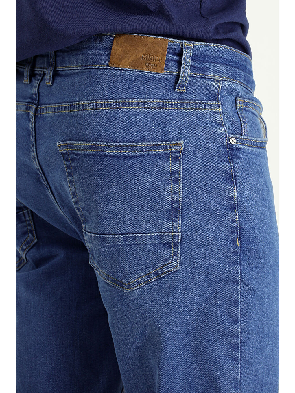 Mavi Slim Fit Dar Kesim Elastanlı Denim Pantolon-4