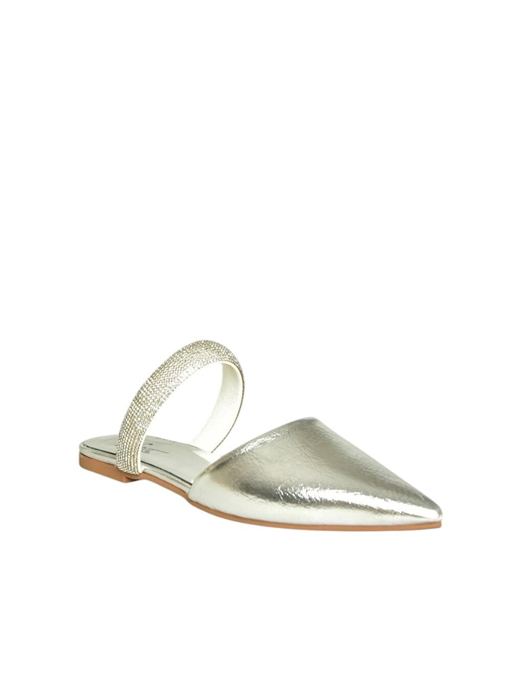 Gri Gümüş Kadın Terlik U5904918-4