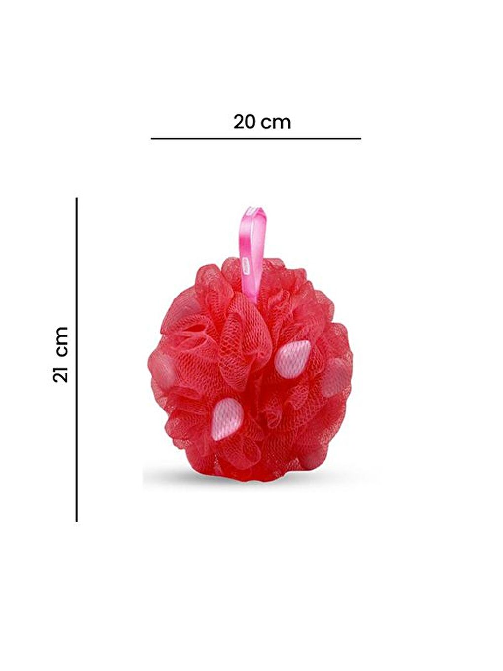 Çilek Sabunlu Banyo Lifi-4