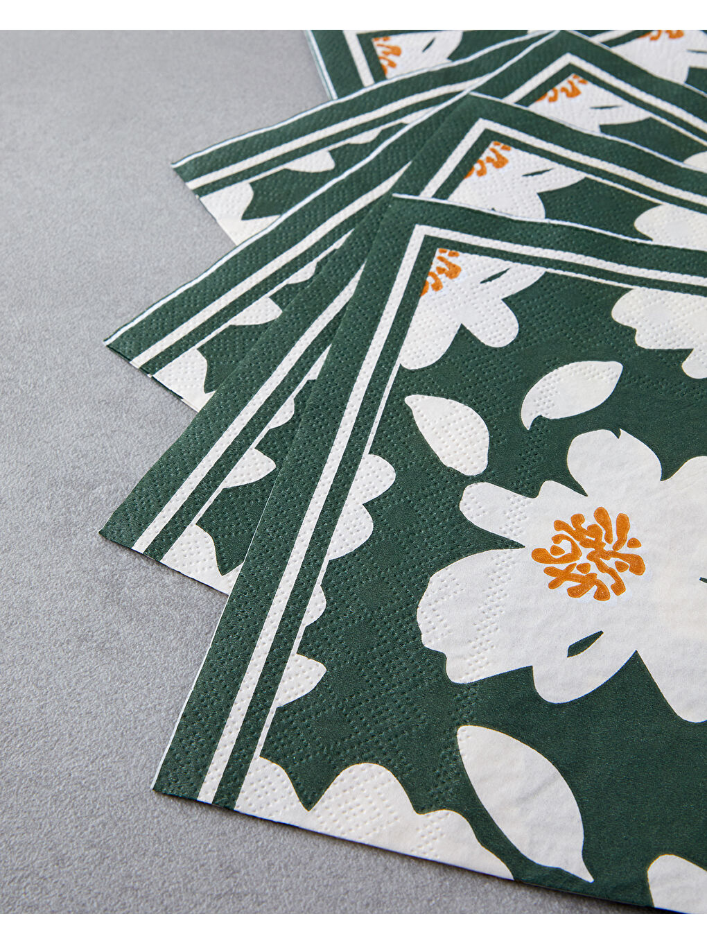 Mintora 20'li Kağıt Peçete 33x33 cm Yeşil-1