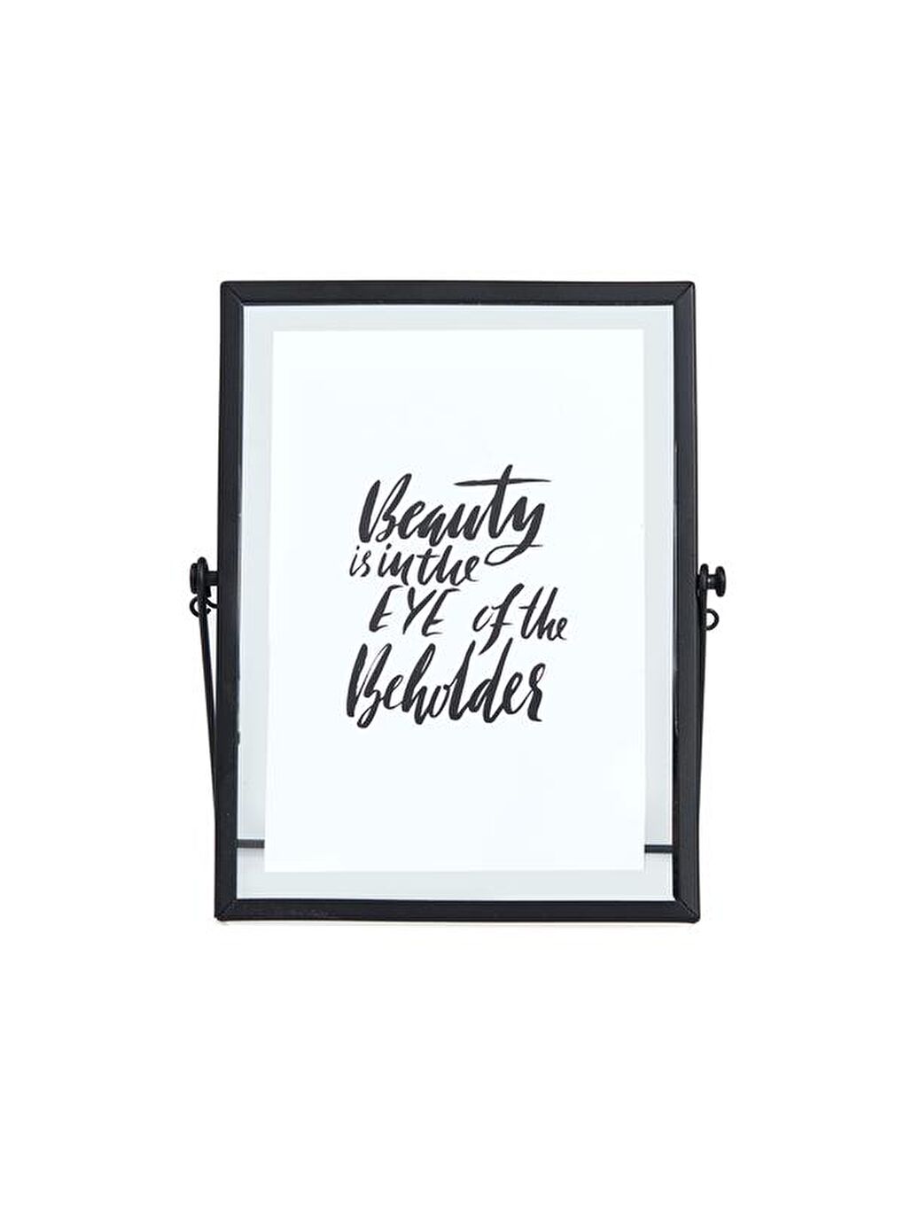 Metal Çerçeve - Siyah - 13x18 cm-2