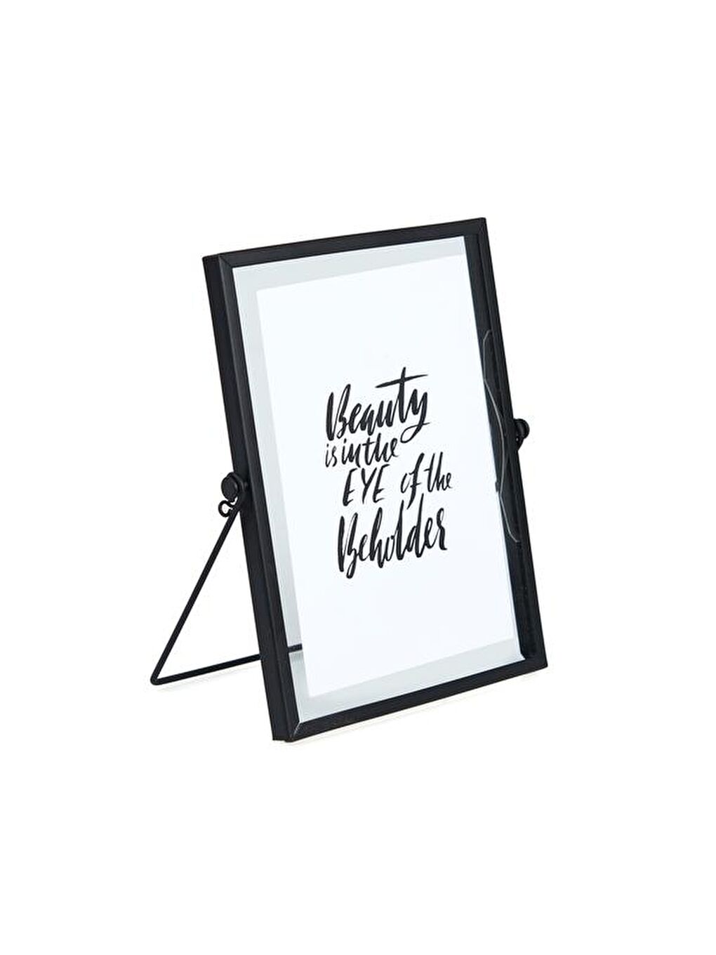 Metal Çerçeve - Siyah - 13x18 cm-3