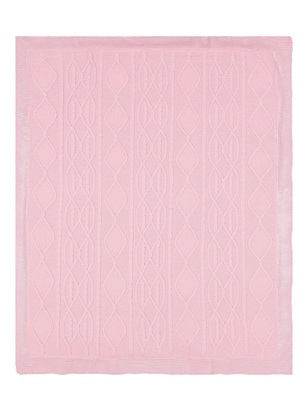 Baby Karışık Desenli Velsoftlu Battaniye - Pembe Standart-1