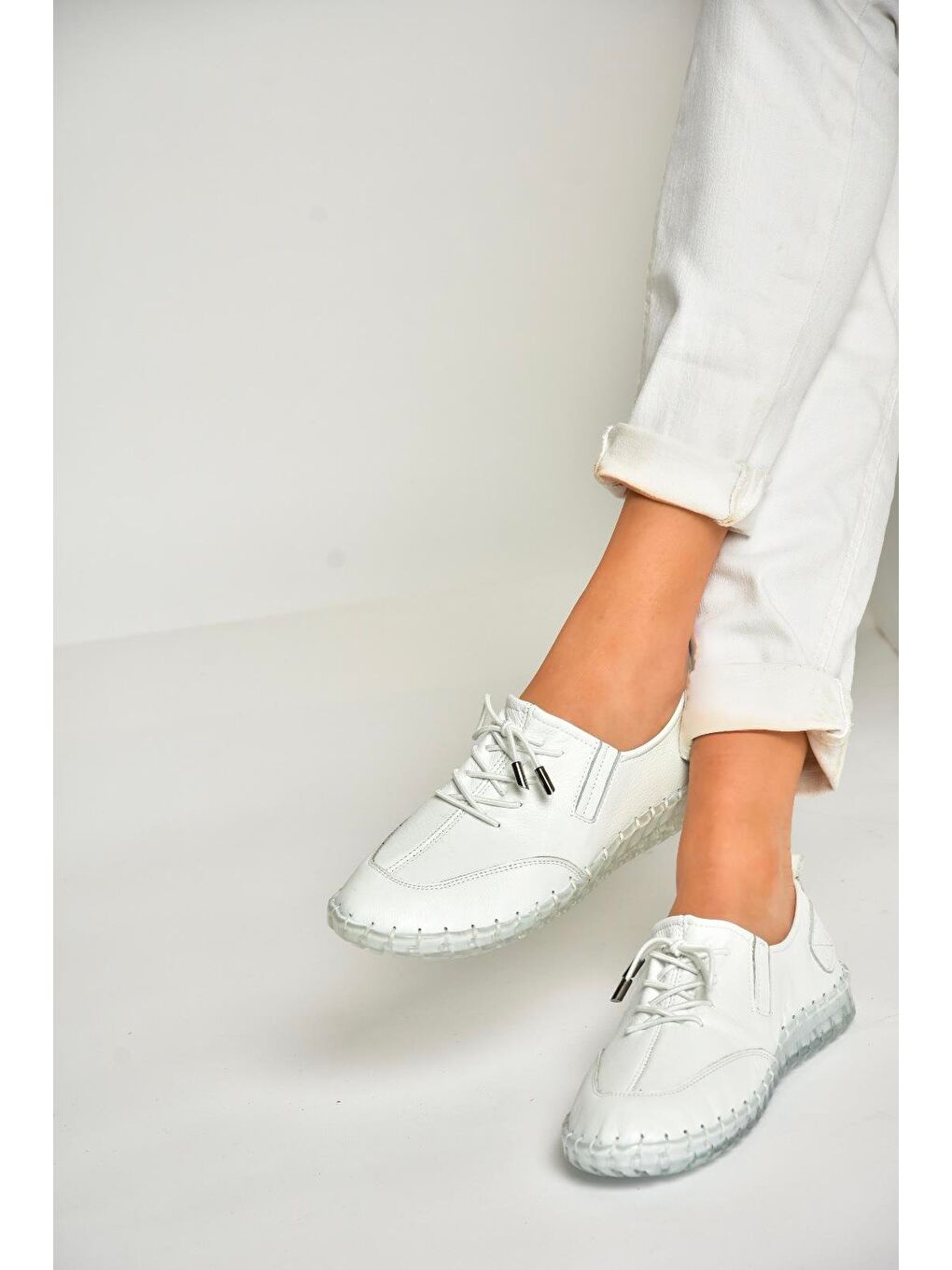 Beyaz Kadın Casual Ayakkabı U5551305-2