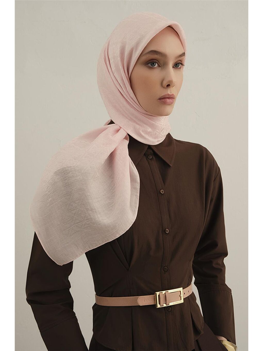 Pembe Lyocell Eşarp 5- 39-2