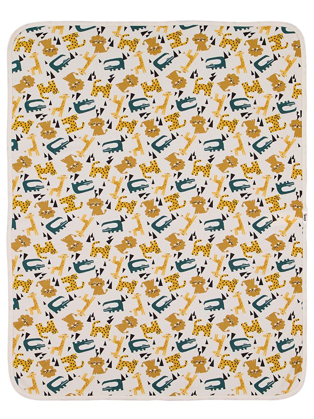 Baby Hayvanlar Battaniye - Bej Standart-1