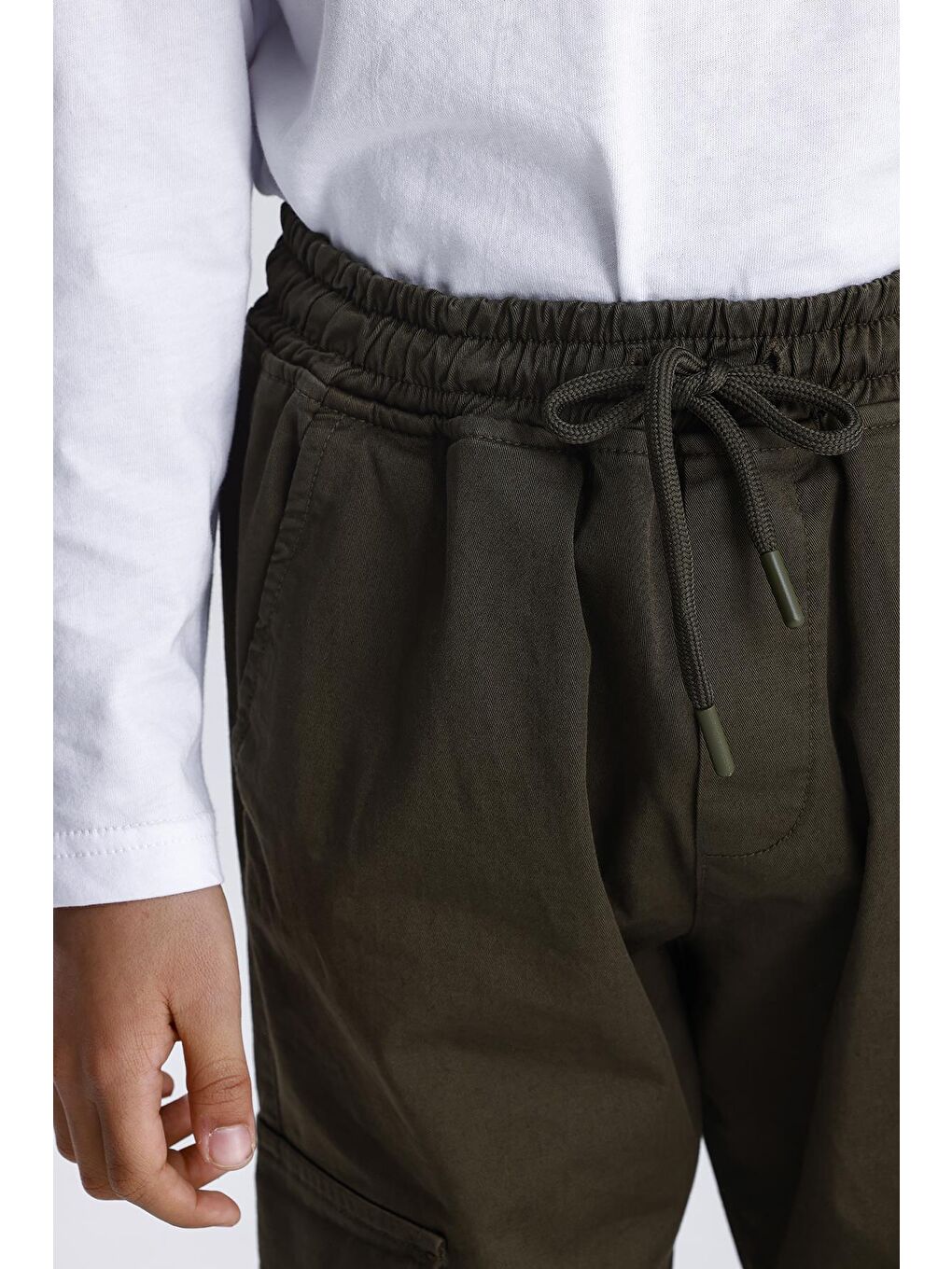 Haki Kargo Cep Pantolon-2