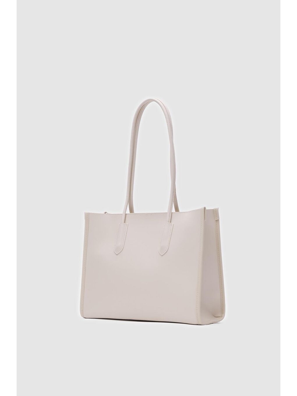 Ekru Paella Omuz Çantası Krem-1