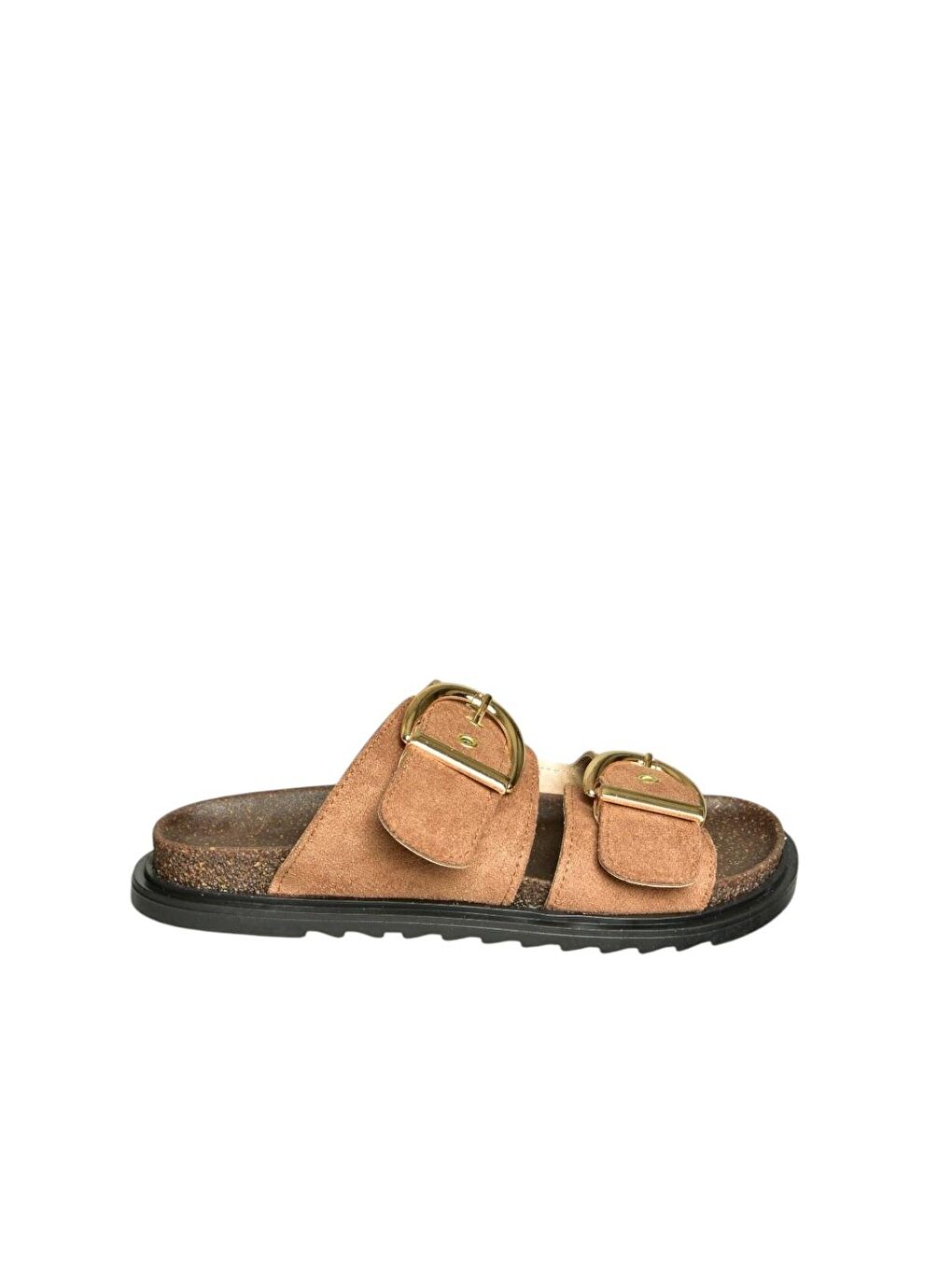 Kahverengi Taba Kadın Terlik U2677327-4