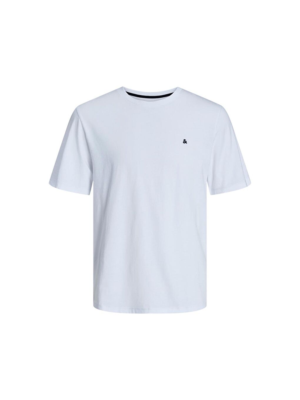 Paulos Erkek Beyaz Yuvarlak Yaka Tişört