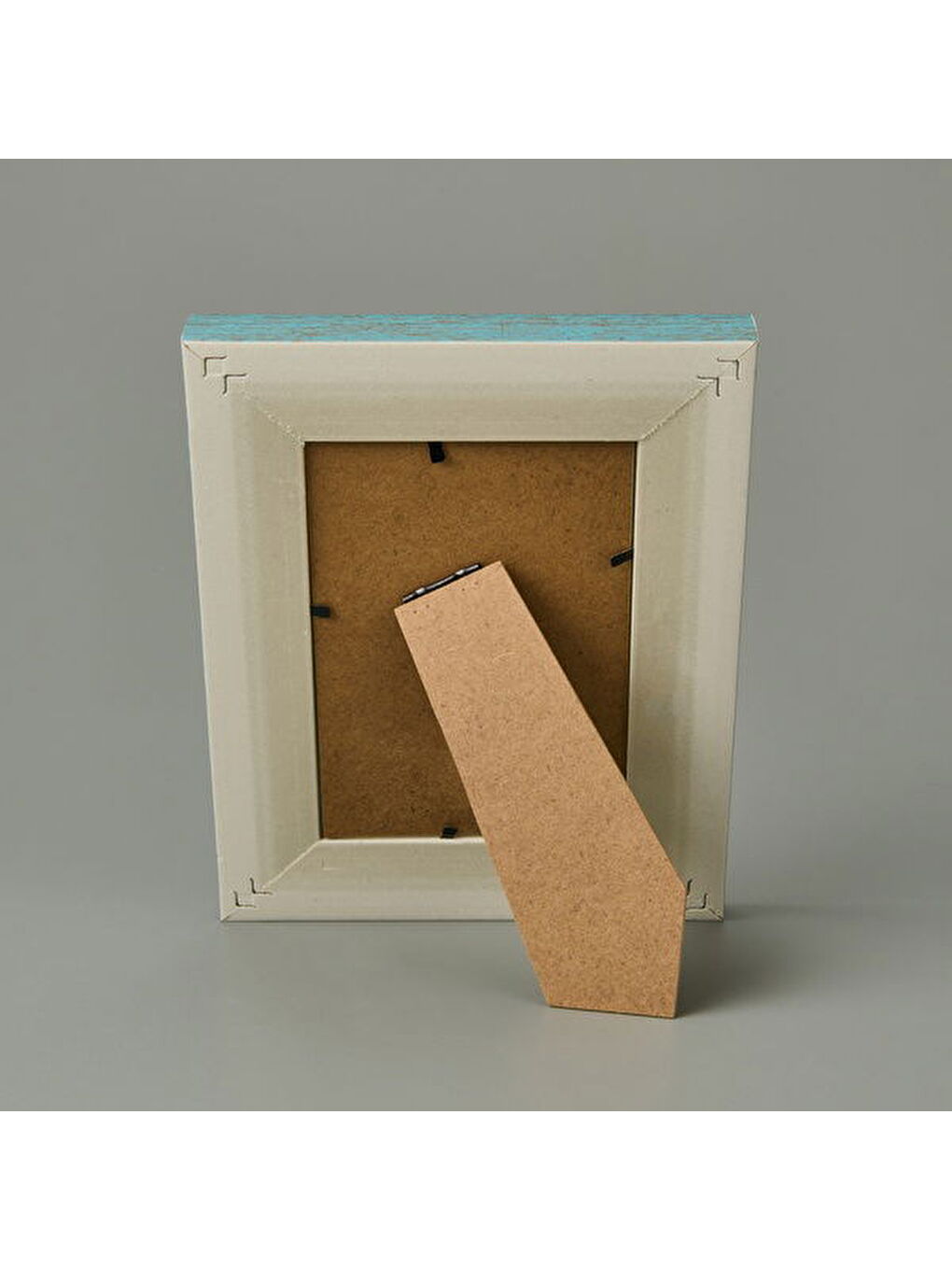 Sarı Fotoğraf Çerçevesi - Mavi / Gold - 10x15 cm-1