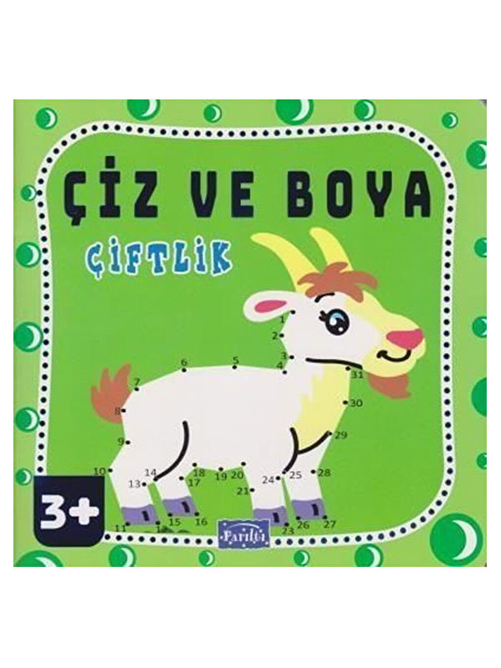 Çiz ve Boya Çiftlik 3 Yaş Parıltı Yayıncılık