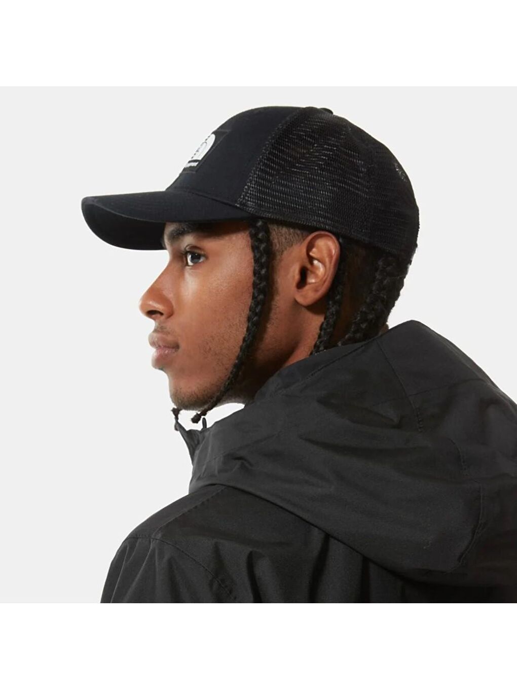 Trucker Unisex Siyah Şapka-1
