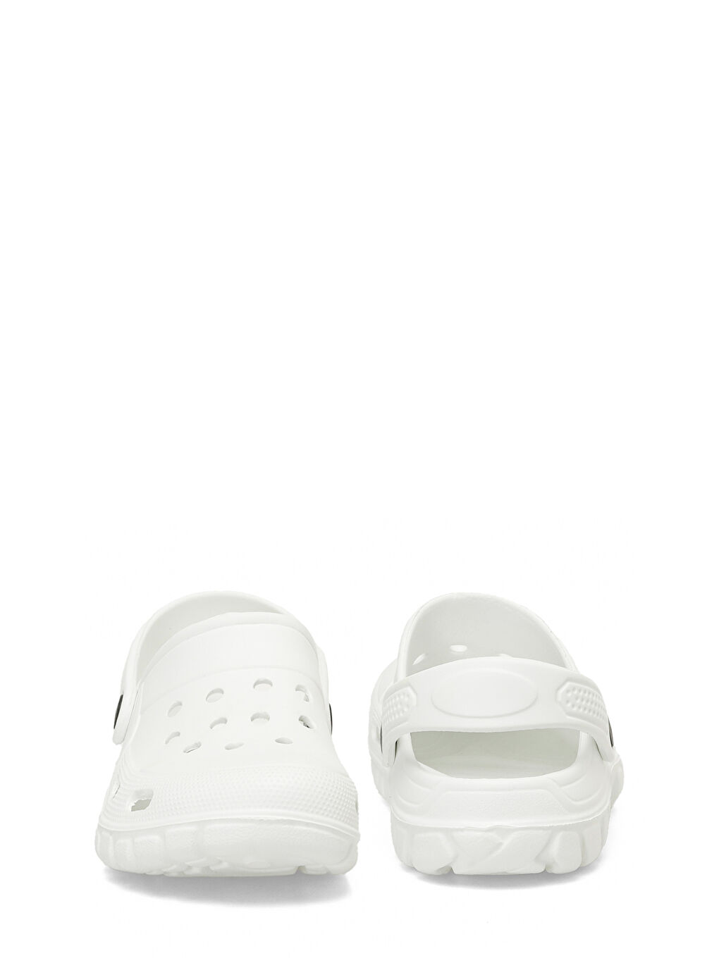 401377.Z5FX Beyaz Kadın Sabo Terlik-4