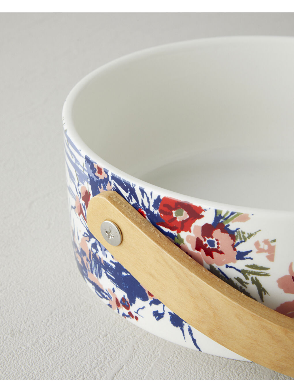 Siyah Garden Serenity Stoneware Sunumluk 17x7 cm Renkli-2