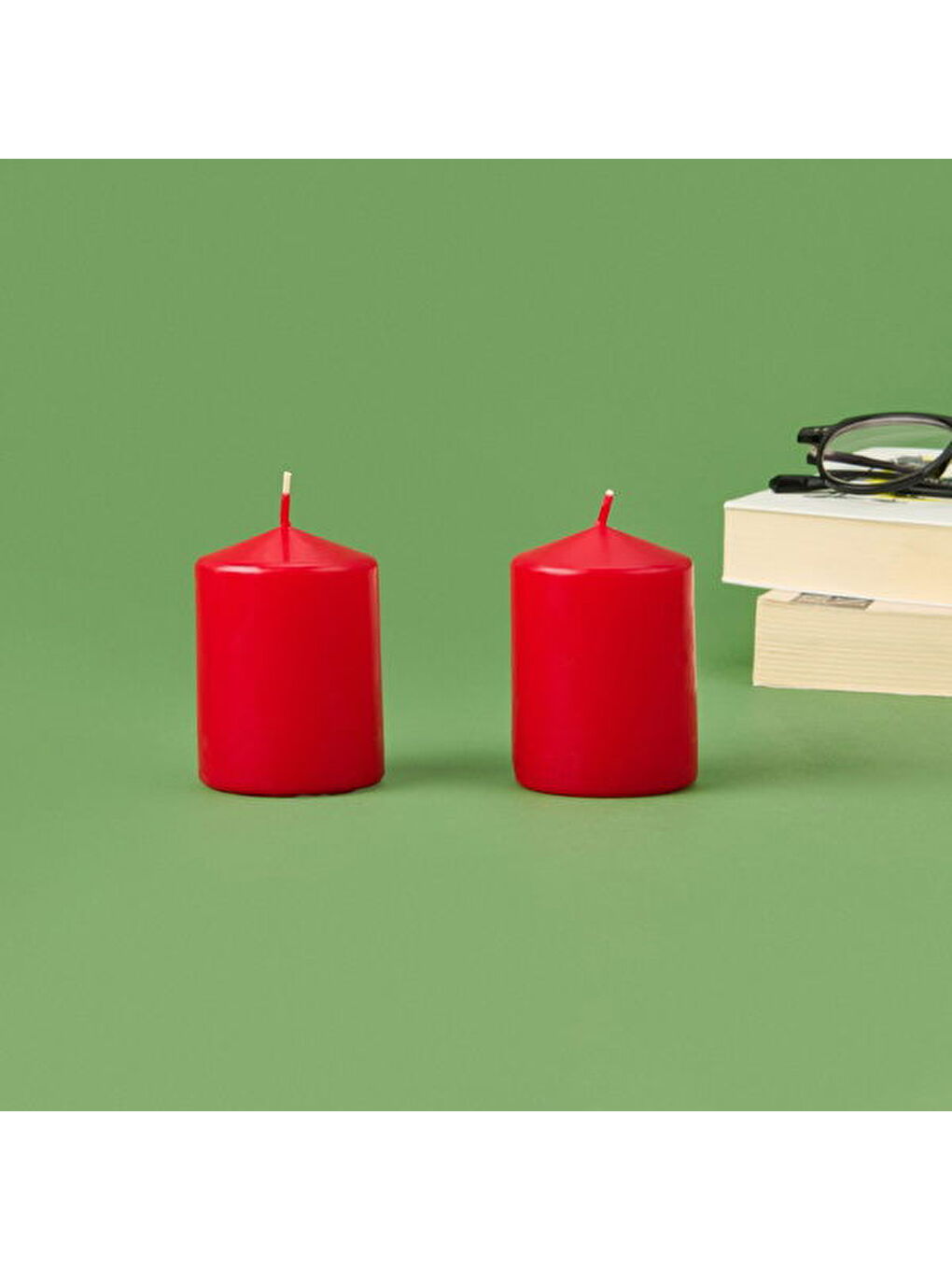 Love 2'li Mum Seti - Kırmızı-3