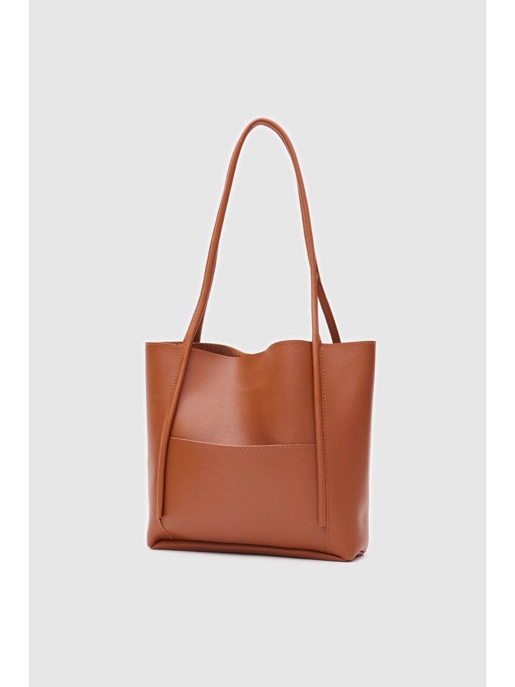 Kahverengi Maximors Omuz Çantası Taba-1