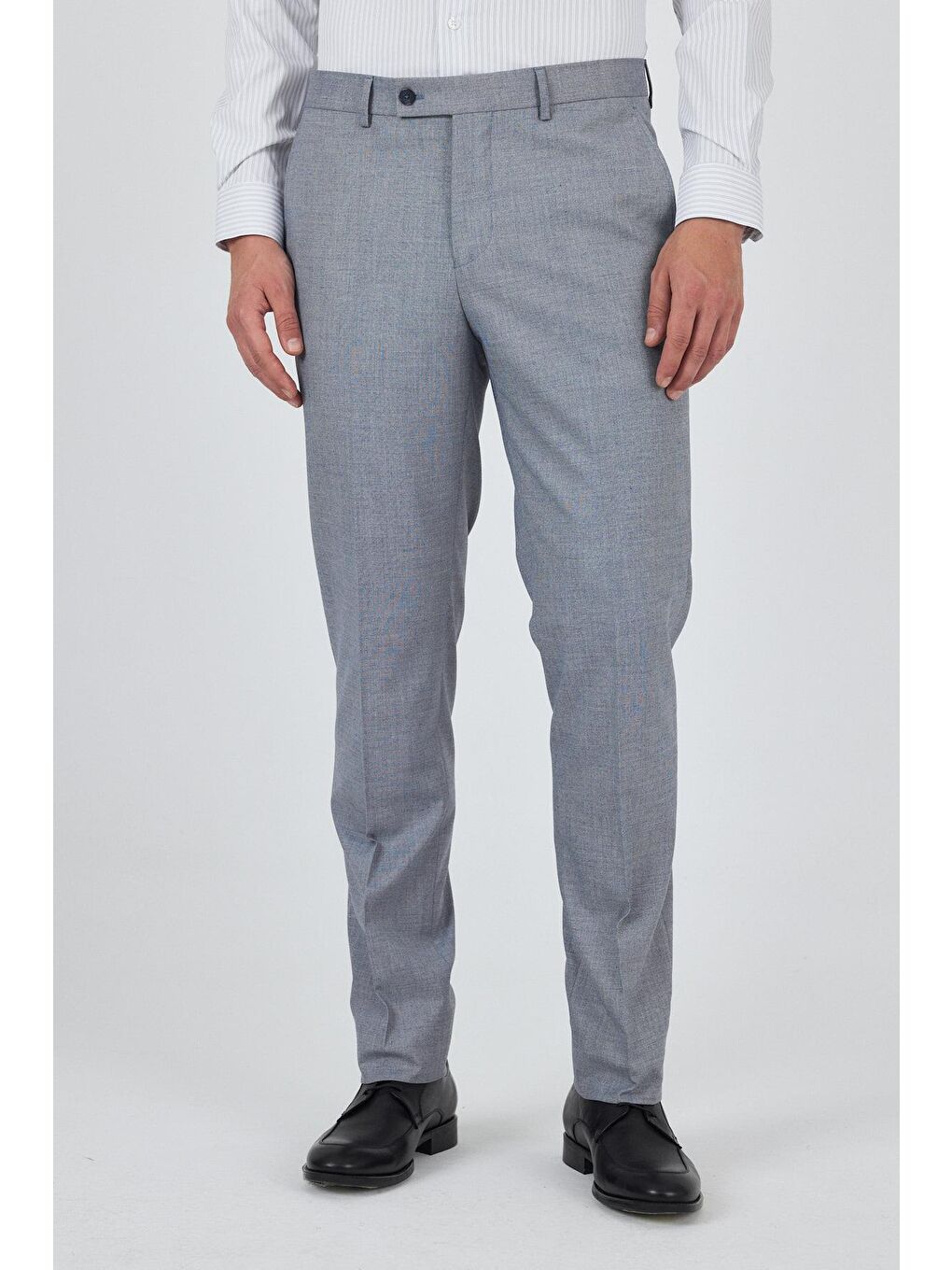 Koyu Mavi Esnek Yandan Cepli Comfort Fit Classic Pantolon 1003250151