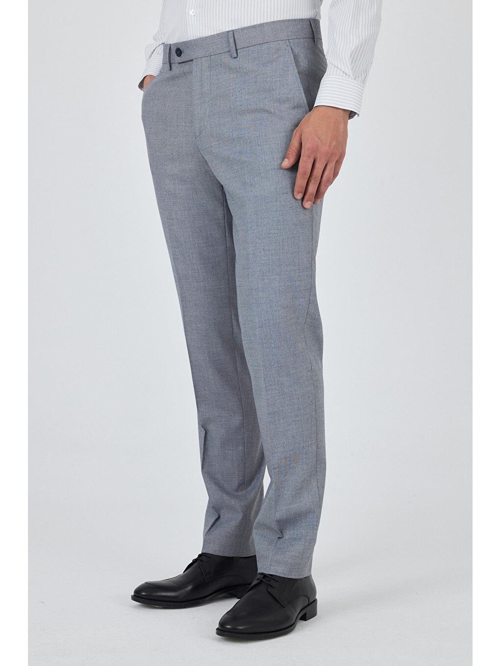 Koyu Mavi Esnek Yandan Cepli Comfort Fit Classic Pantolon 1003250151-1