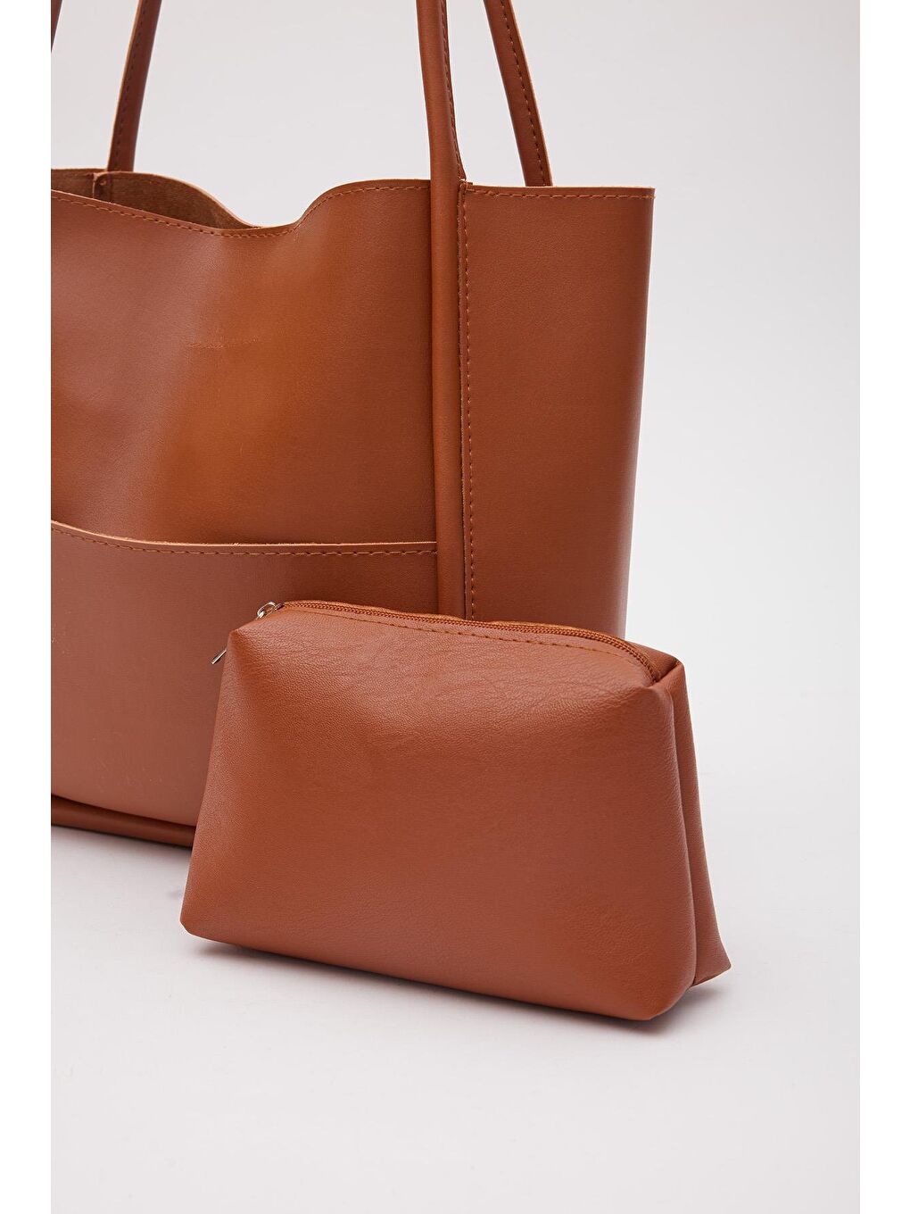 Kahverengi Maximors Omuz Çantası Taba-5