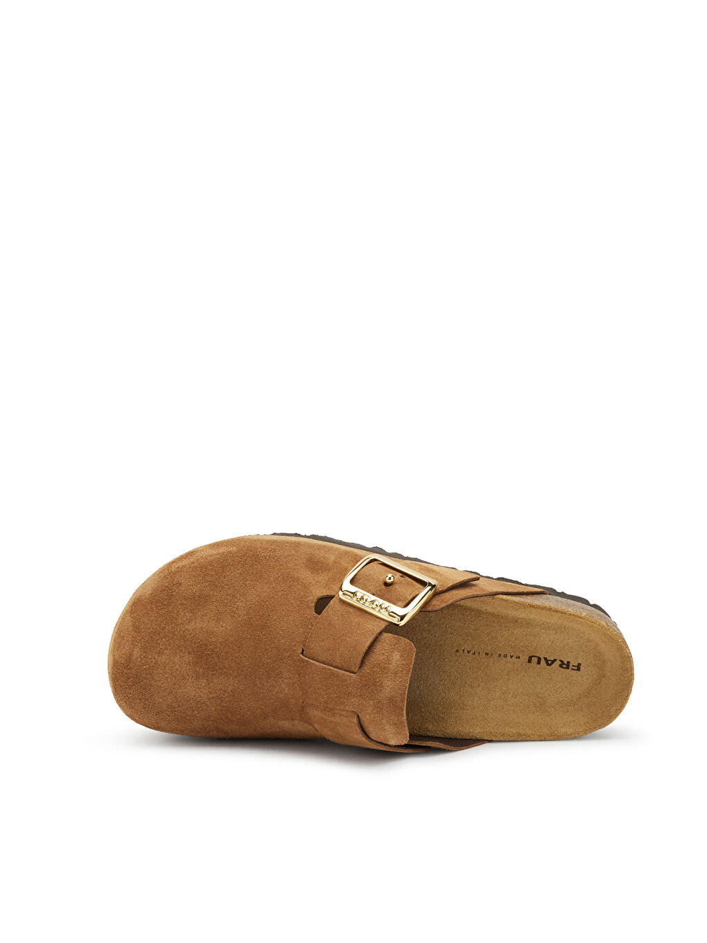 Kahverengi Kadın Terlik 17B5 Suede Mules-3