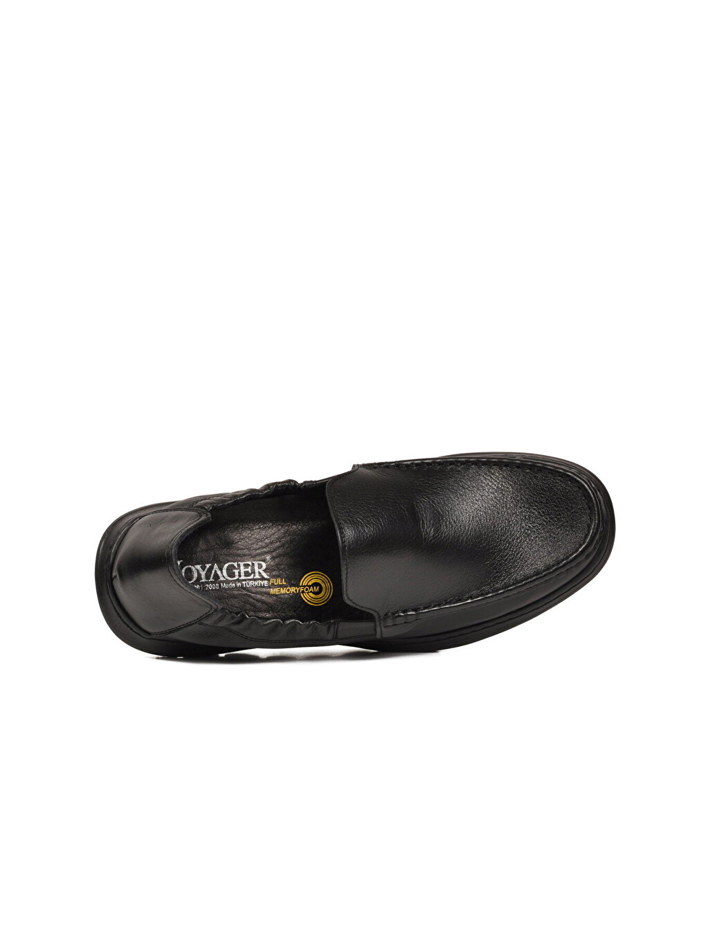 Siyah Erkek Hakiki Deri Smart Casual Loafer Ayakkabı Hafızalı Rahat Taban Sensitive M599 M-3