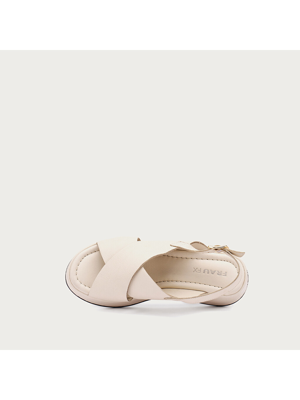Beyaz Kadın Sandalet 04M4 LEATHER Platform Sandals-3
