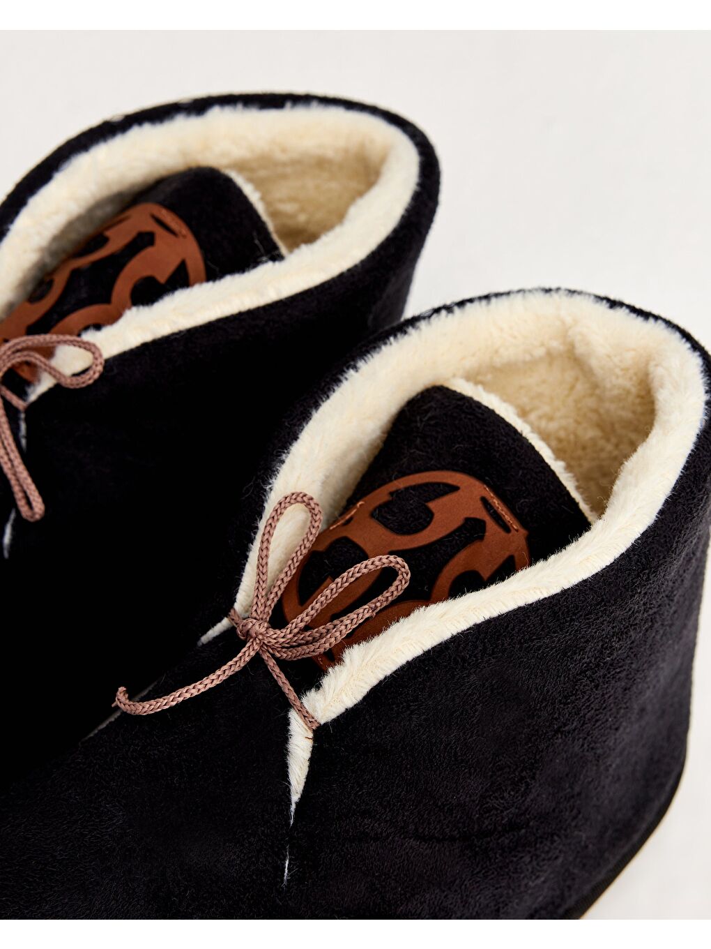 Lacivert Erkek Bağcık Detaylı Panduf - KULİ-2