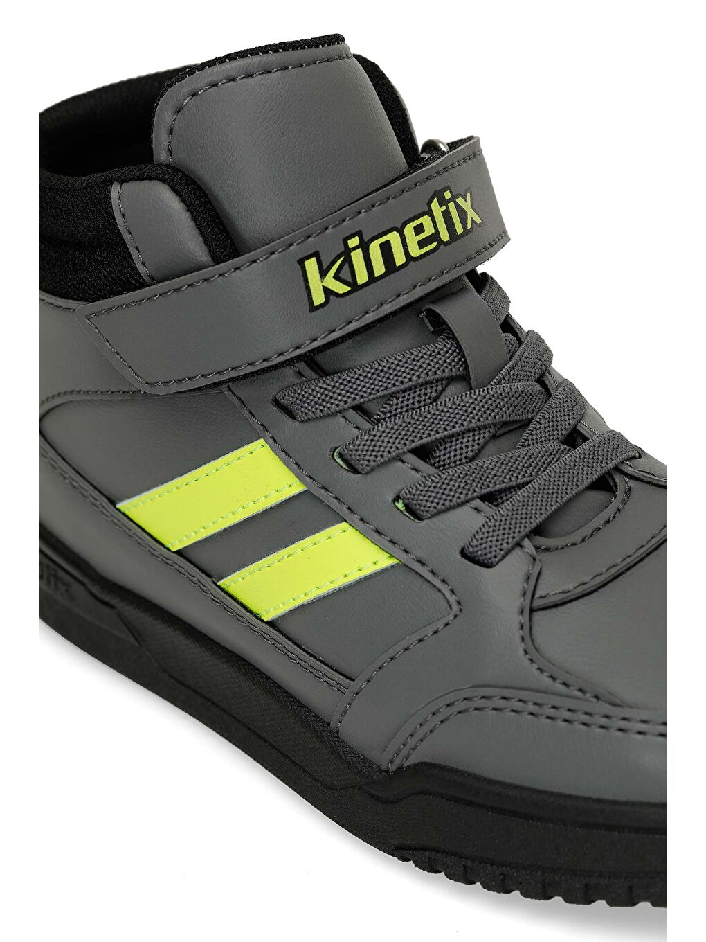 Gri DREP HI F 4PR GRI Erkek Çocuk High Sneaker-6