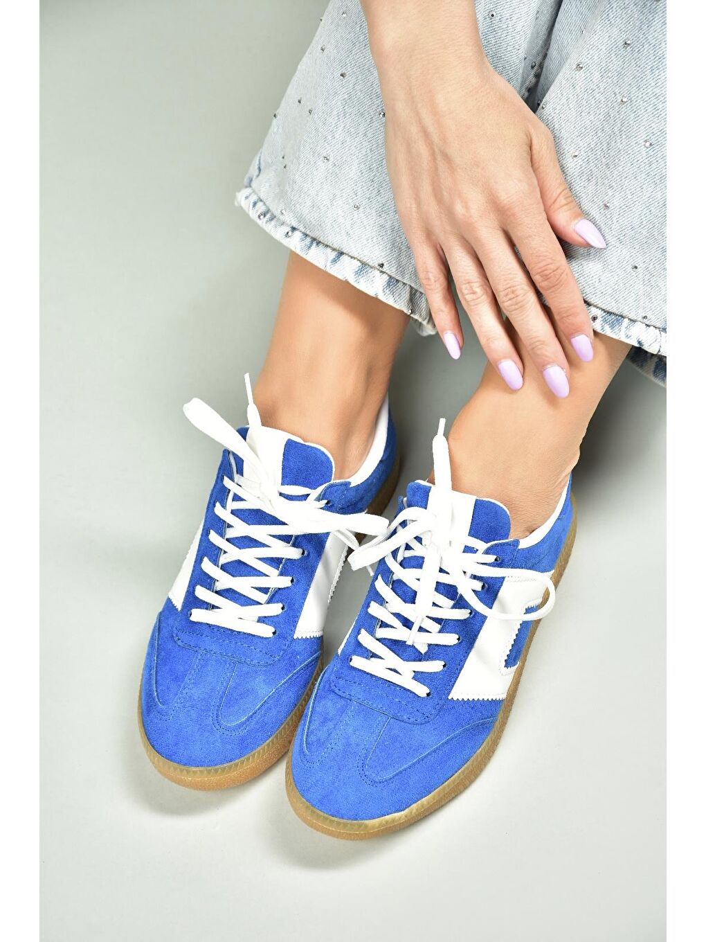 Saks Mavi Kadın Sneaker U6528573-2