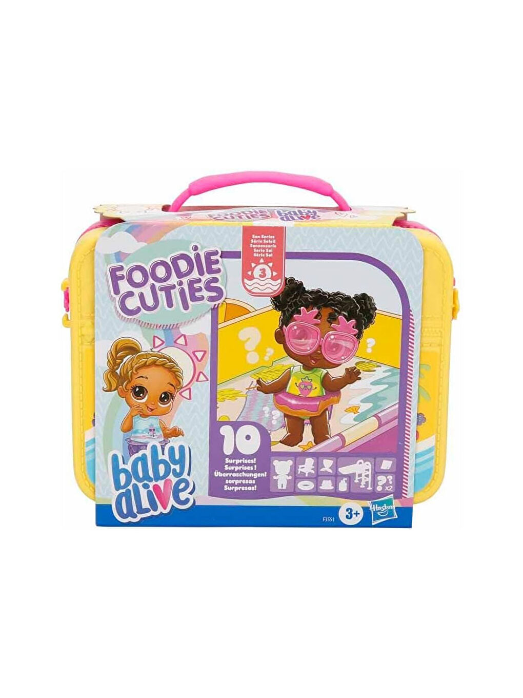 Baby Alive Renksiz Foodie Cuties Sürpriz Çanta Tatlılar Seri 3 F3551