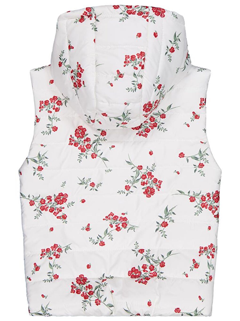 Ekru Kız Çocuk Çıtır Çiçek 6-9 Yaş Yelek-2