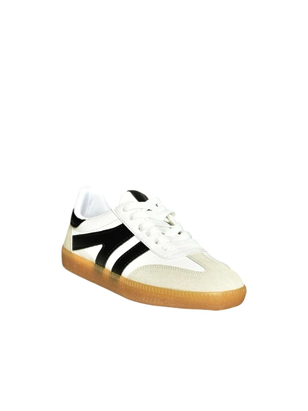 Beyaz_Siyah Kadın Sneaker U6528614-4