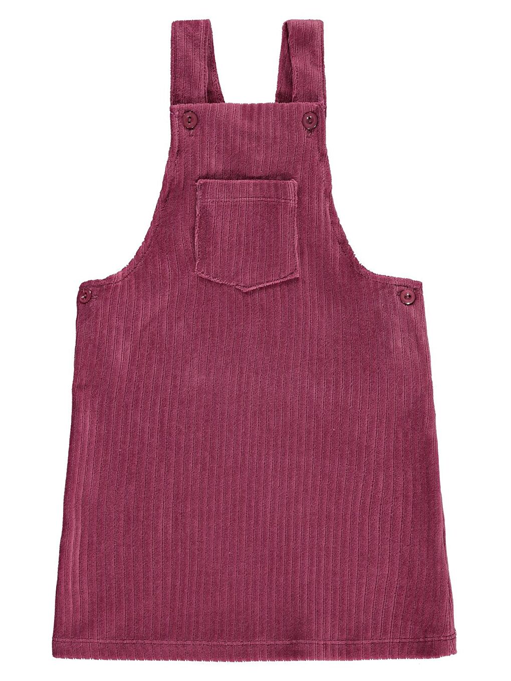 Mürdüm Girls Gipeli Fitilli Kadife 2-5 Yaş Elbise - Lila 3-4 Yaş