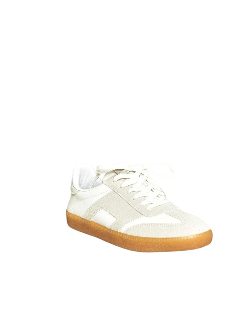 Beyaz_Gri Kadın Sneaker U6528573-4