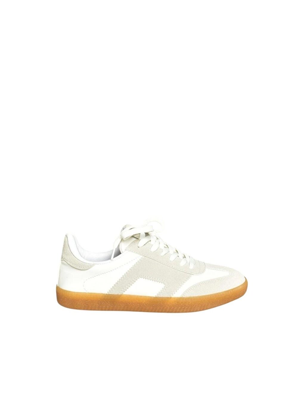 Beyaz_Gri Kadın Sneaker U6528573-5